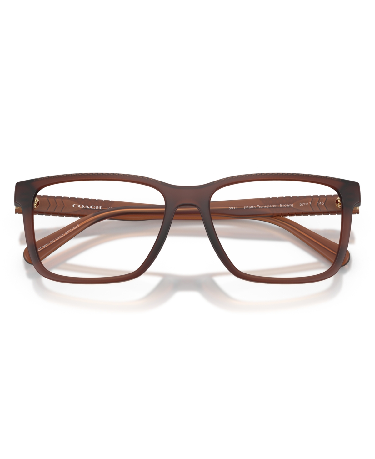 Coach Men's Square Eyeglasses