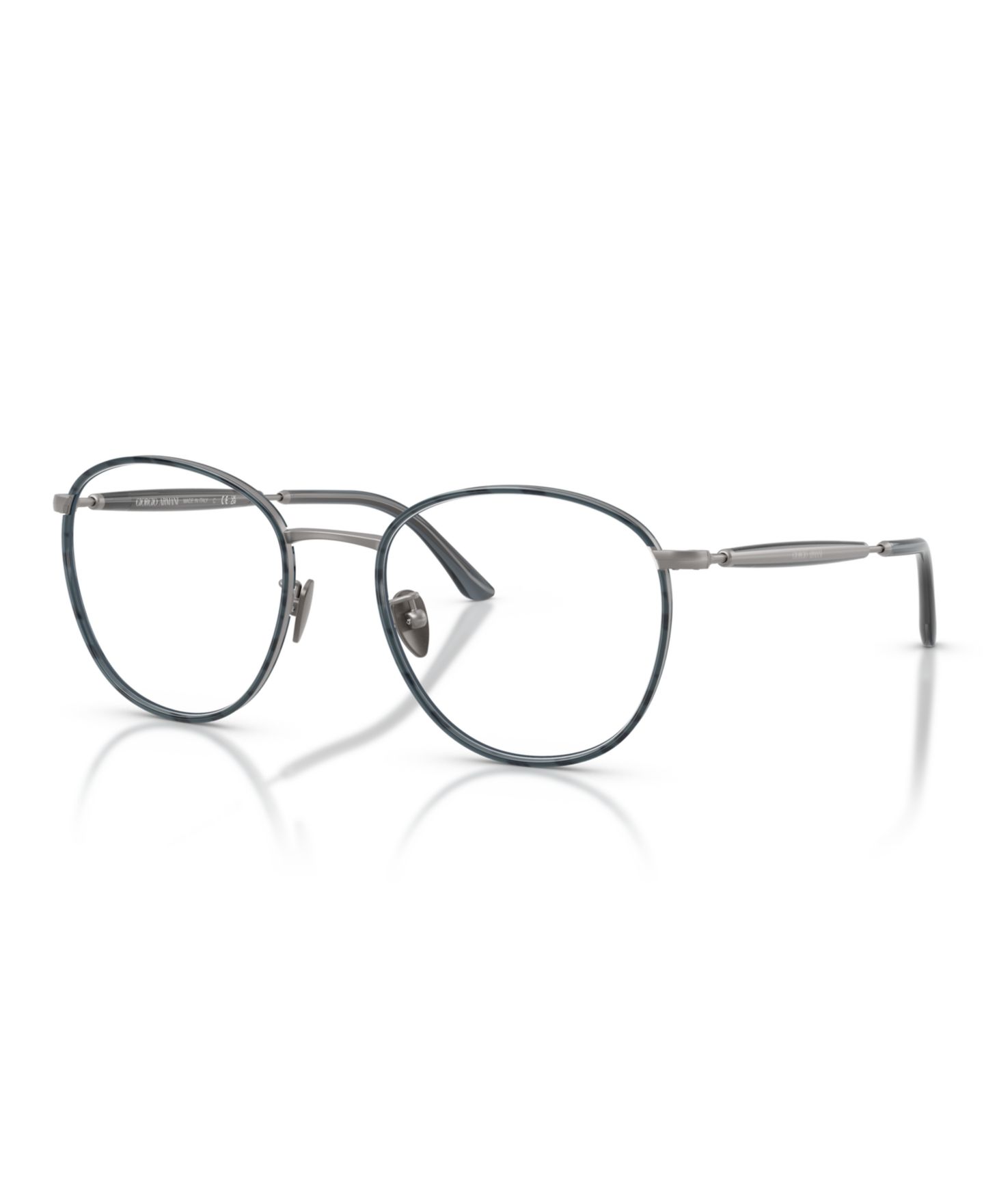 Мужские очки Giorgio Armani Man Panthos Metal AR5161J Eyeglasses, цвет: Графитовый — фото 1