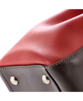 Medium DotCom Convertible Satchel Leather