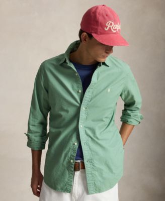 Men's Long-Sleeve Oxford Shirt