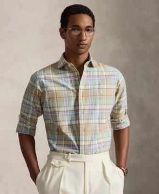 Men's Long-Sleeve Oxford Shirt