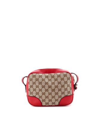 Mini Bree Disco Crossbody Bag GG Canvas with Leather
