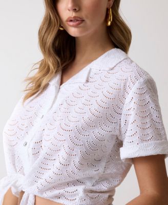 Women's Short-Sleeve Sharon Collared Shirt