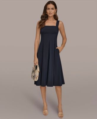Women's Sleeveless A-Line Dress