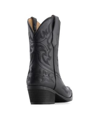 Women's Western Leather Booties