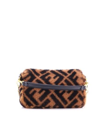 Mini Baguette NM Bag Zucca Shearling