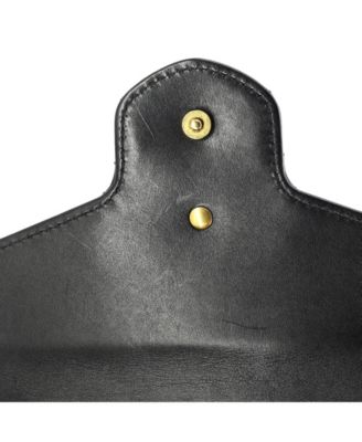 Mini GG Marmont Chain Wallet Matelasse Leather