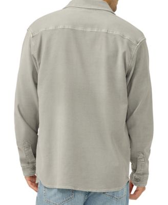 Men's Knit Flex Button-Up Shirt