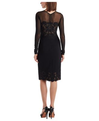 Women's Calia Laser-Cut Crepe Dress