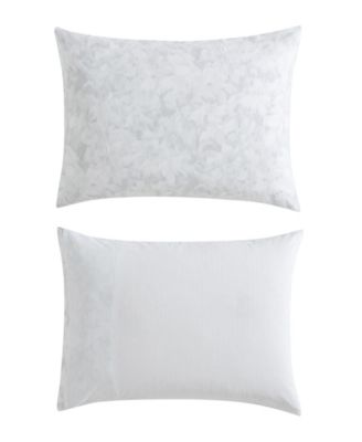 Nebulous Flower Cotton 3-Pc. Duvet Cover Set, King