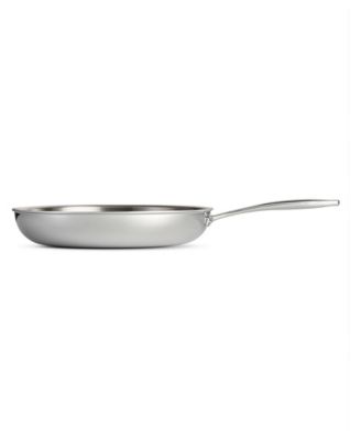 Signature Tri-Ply Clad Stainless Steel 12-Inch Large Frying Pan, Induction-Ready Skillet