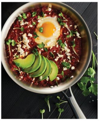 Signature 8-Pc Tri-Ply Clad Stainless Steel Cookware Set with Lids