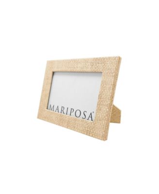 Coconut Grove Faux Grasscloth Frame, 4" x 6"