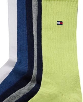 Men's Cushion Sole Sports Crew Socks, 6-Pack