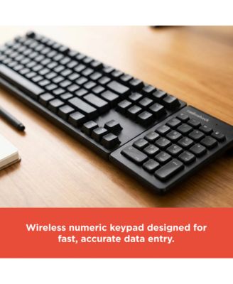  2.4GHz  Wireless Numeric Keypad - 33ft Range, Plug-and-Play, Durable Keys, Instant Key Recognition 2604796