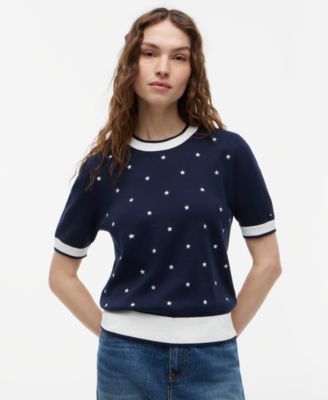 Women's Star Graphic Crewneck Sweater