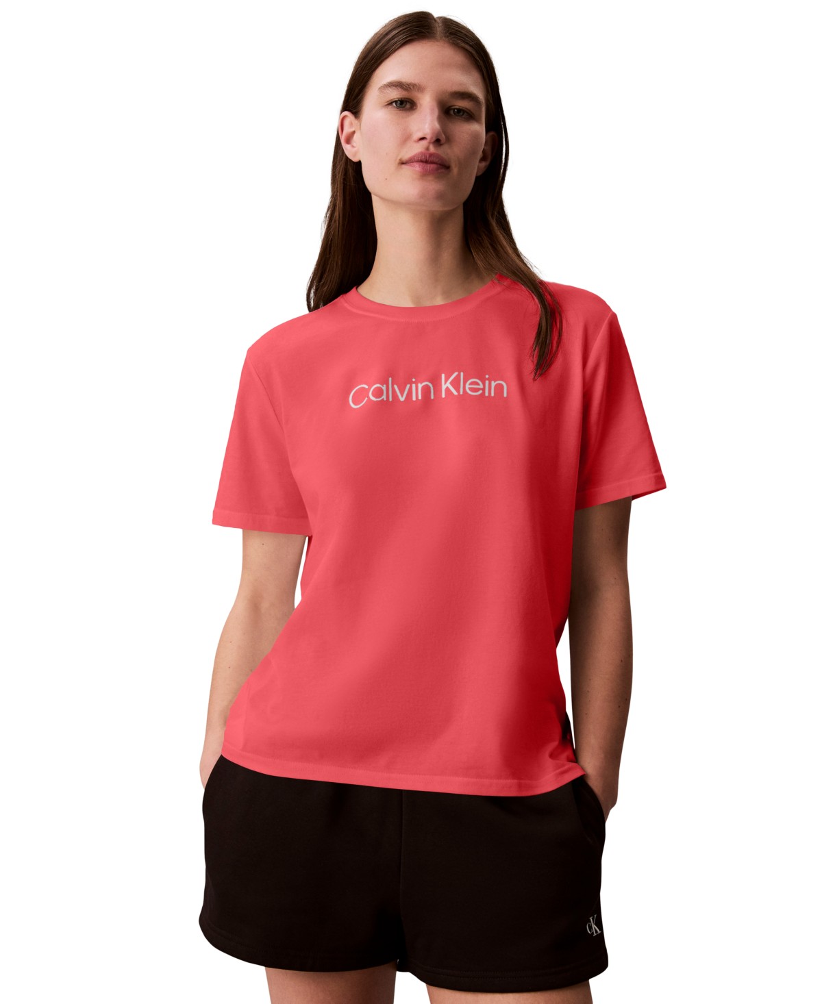 Женские Calvin Klein Performance Women's Commuter Short-Sleeve T-Shirt — фото 1