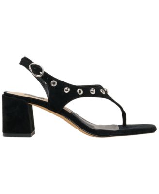 Women's Yves Studded Square Toe Thong Dress Sandals