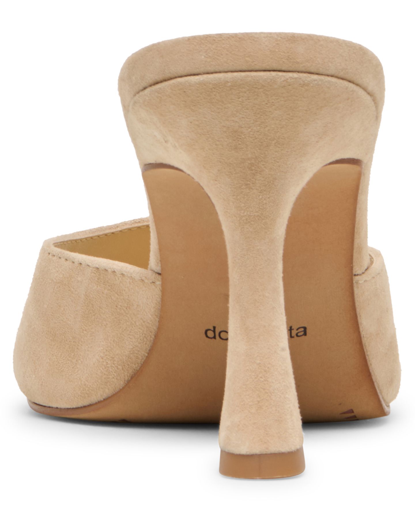 Женские сандалии Dolce Vita Rosha Round Toe High Heel Dress Sandals, цвет: Верблюжий замшевый — фото 3