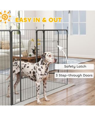 44.5" H Dog Playpen, 24 Panels Puppy Playpen