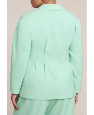 Women's Pleat Waist Blazer