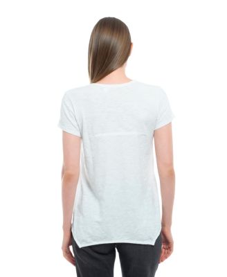 Women's Short Sleeve Shrunken Boyfriend Tee