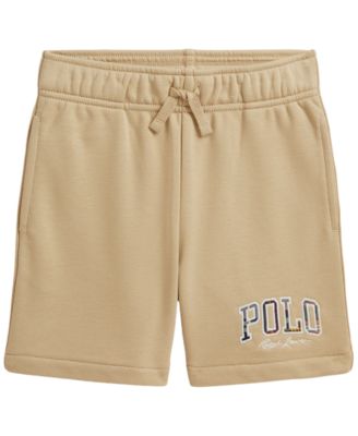 Boys' 2-7 Madras-Logo French Terry Shorts