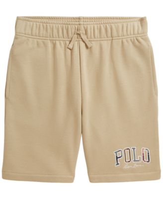 Boys' 8-20 Madras-Logo French Terry Shorts
