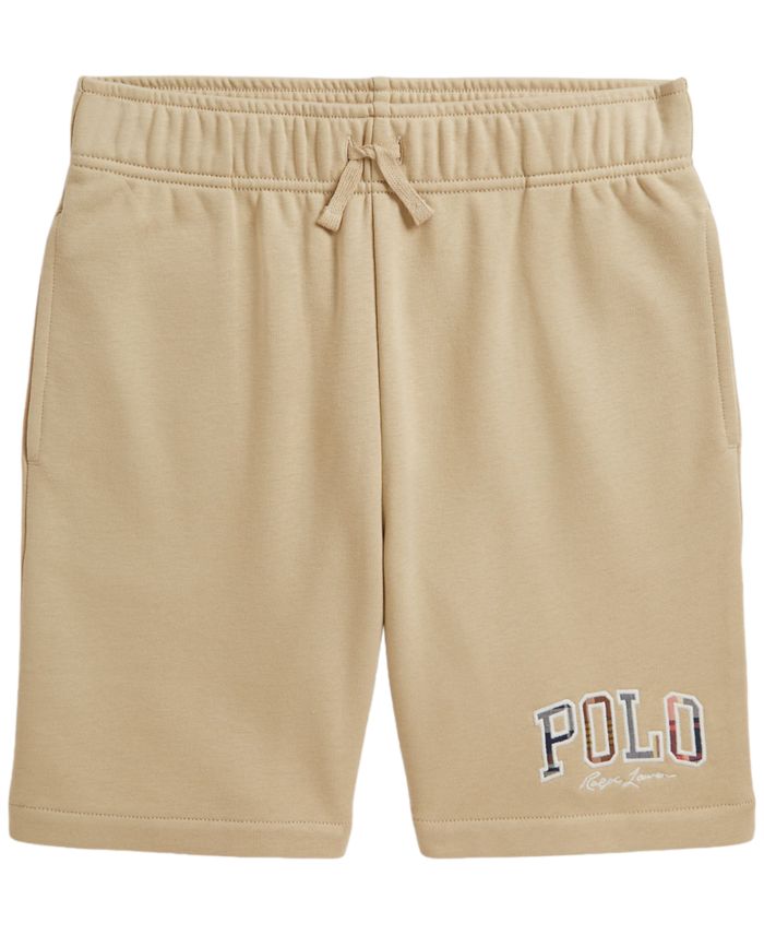 Polo Ralph Lauren Boys 8 20 Madras Logo French Terry Shorts