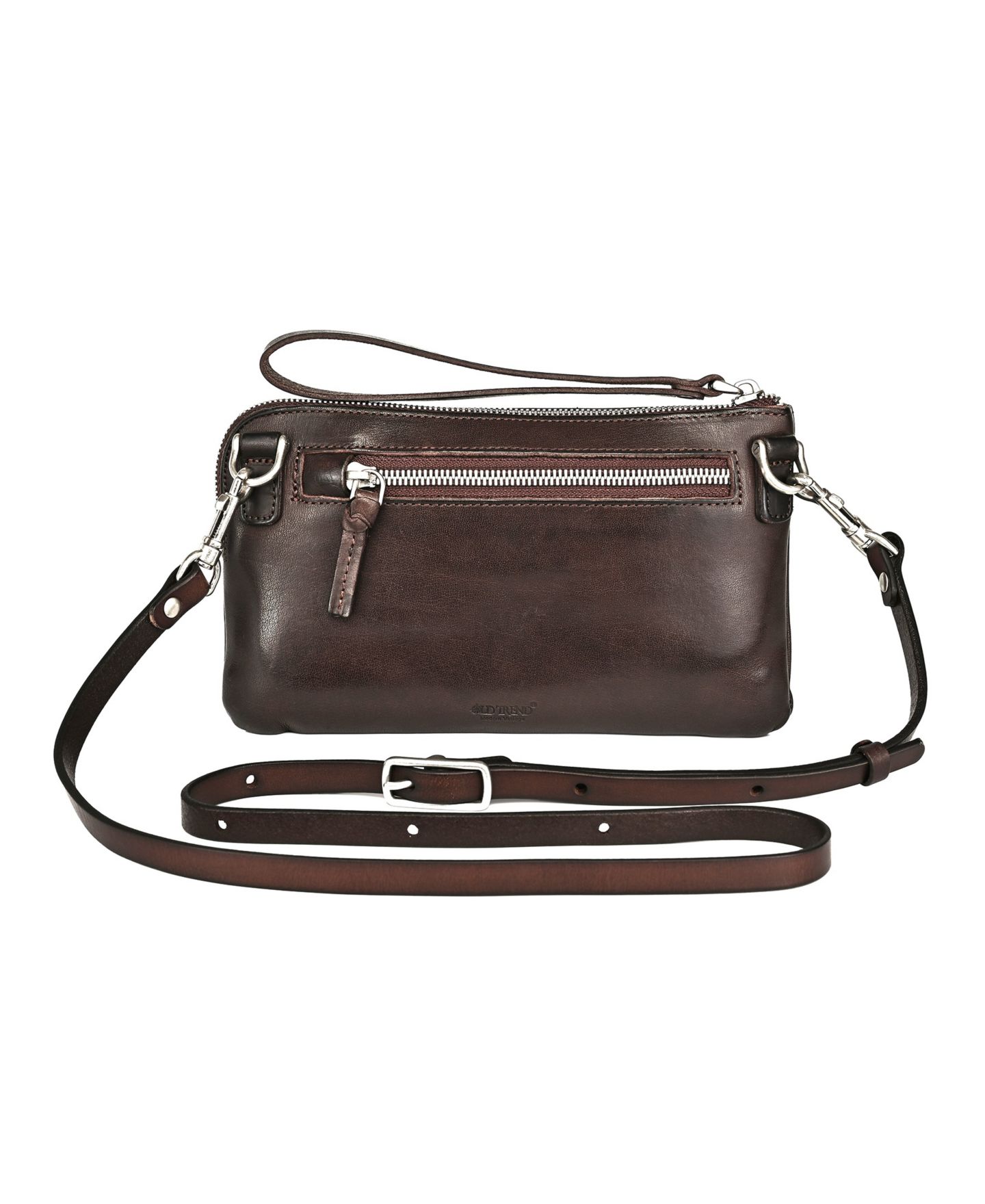 Женская сумка OLD TREND Dahlia Small Crossbody Handbag, цвет: Кофейный коричневый — фото 2
