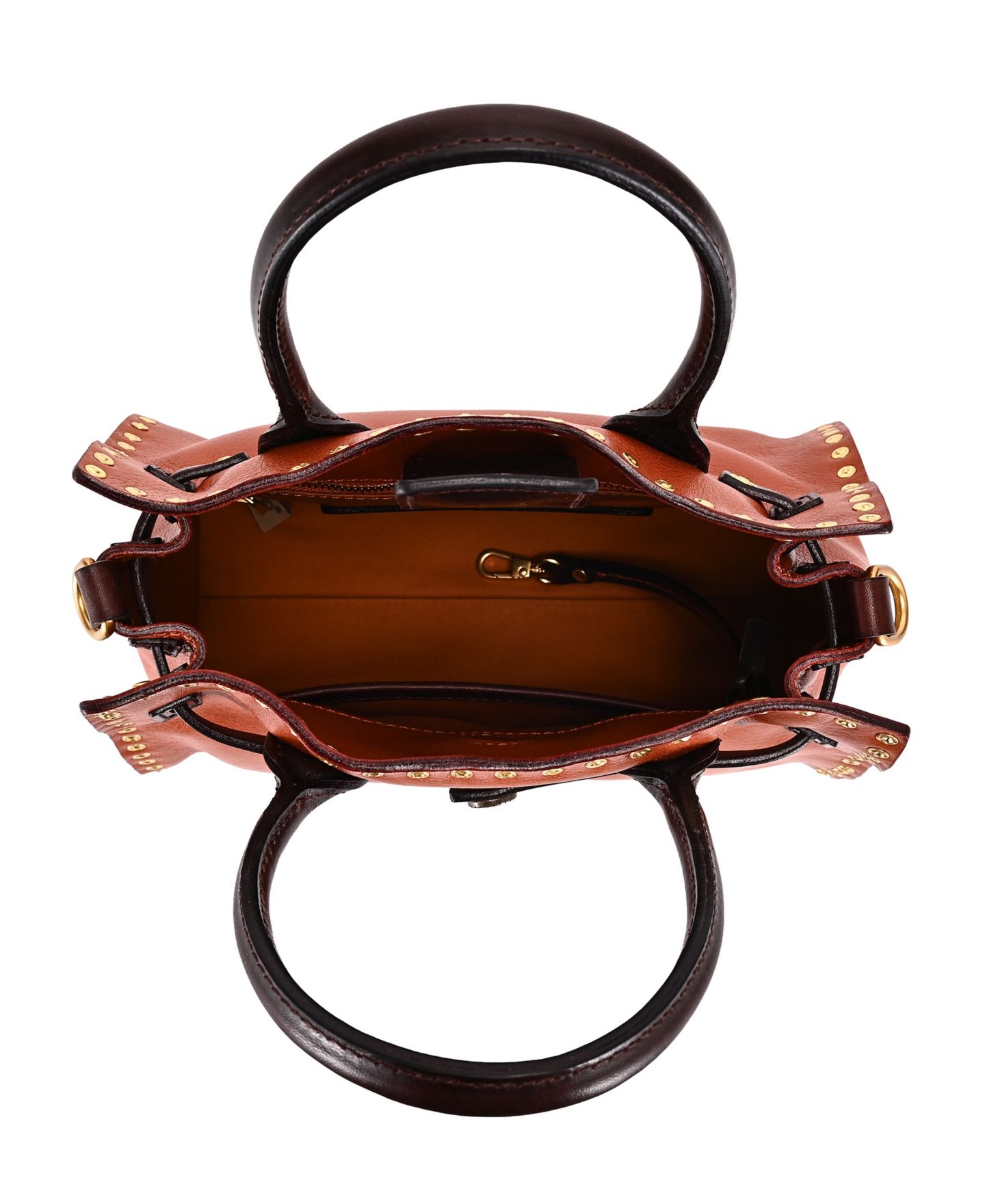 Женская сумка OLD TREND Westland Small Tote Handbag, цвет: Каштановый коричневый — фото 5