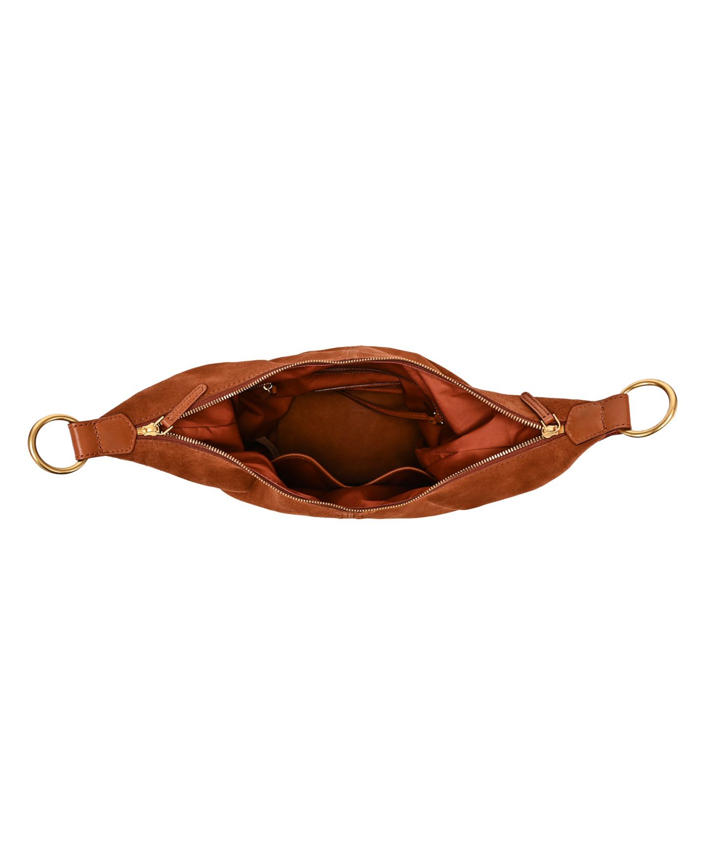 Женская сумка OLD TREND Hydrangea Large Leather Shoulder Handbag, цвет: Каштановый коричневый — фото 5