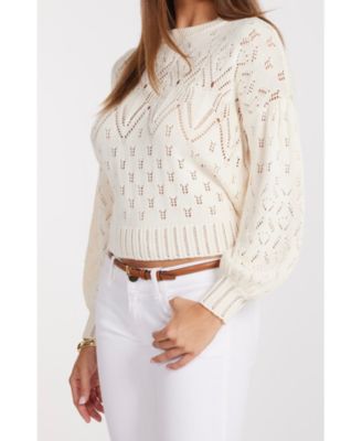 Women's Bishop + Young Favorite Pointelle Sweater