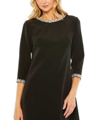 Women's Embellished A-Line Cocktail Dress