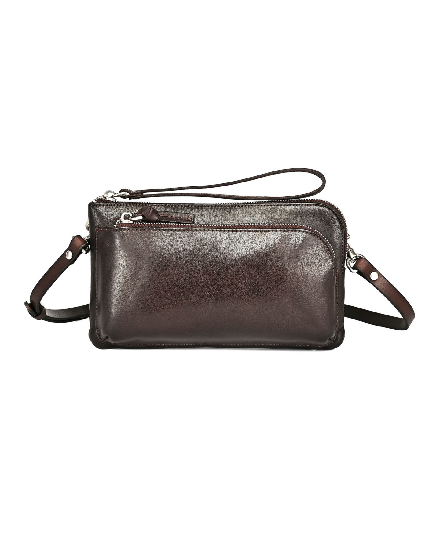 Женская сумка OLD TREND Dahlia Small Crossbody Handbag, цвет: Кофейный коричневый — фото 1