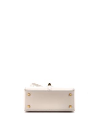 Small 16 Top Handle Bag Smooth Calfskin