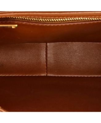 Teen Triomphe Shoulder Bag Canvas with Leather