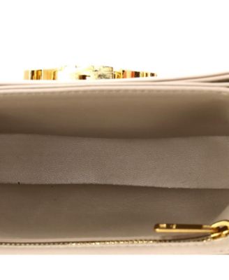 Triomphe Besace Clea Flap Bag Leather