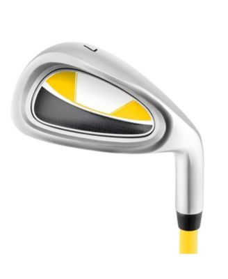 Individual Gold Club for Boys and Girls with Fiberglass Shaft and Headcover