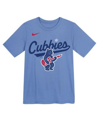 Preschool Light Blue Chicago Cubs Electric Bear Alternate T-Shirt