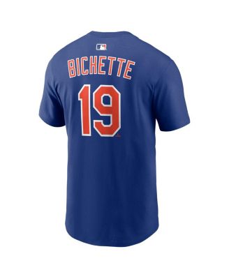 Men's Bo Bichette Royal New York Mets Name & Number T-Shirt