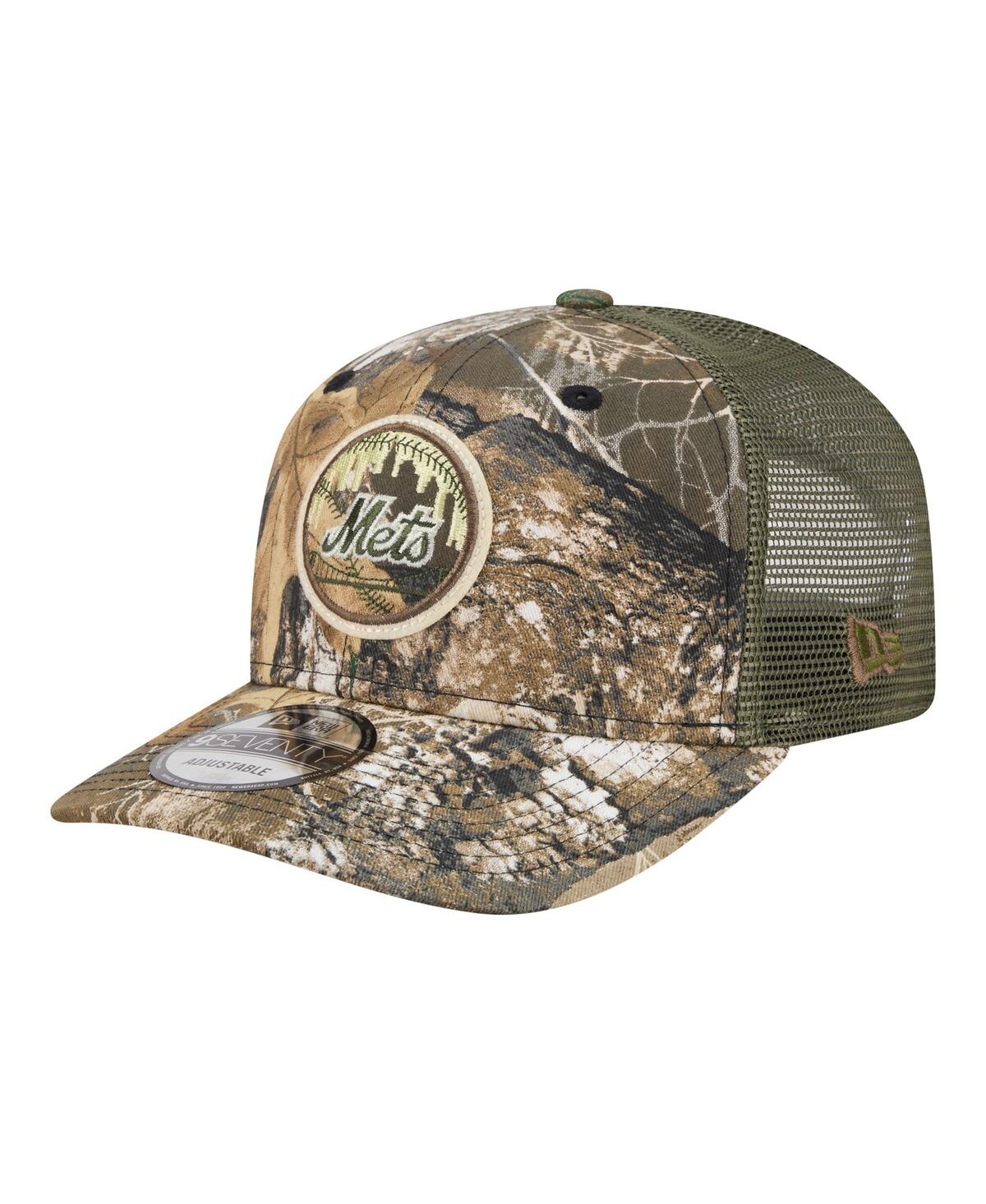 New Era Men's Camo New York Mets Realtree 9SEVENTY Adjustable Hat