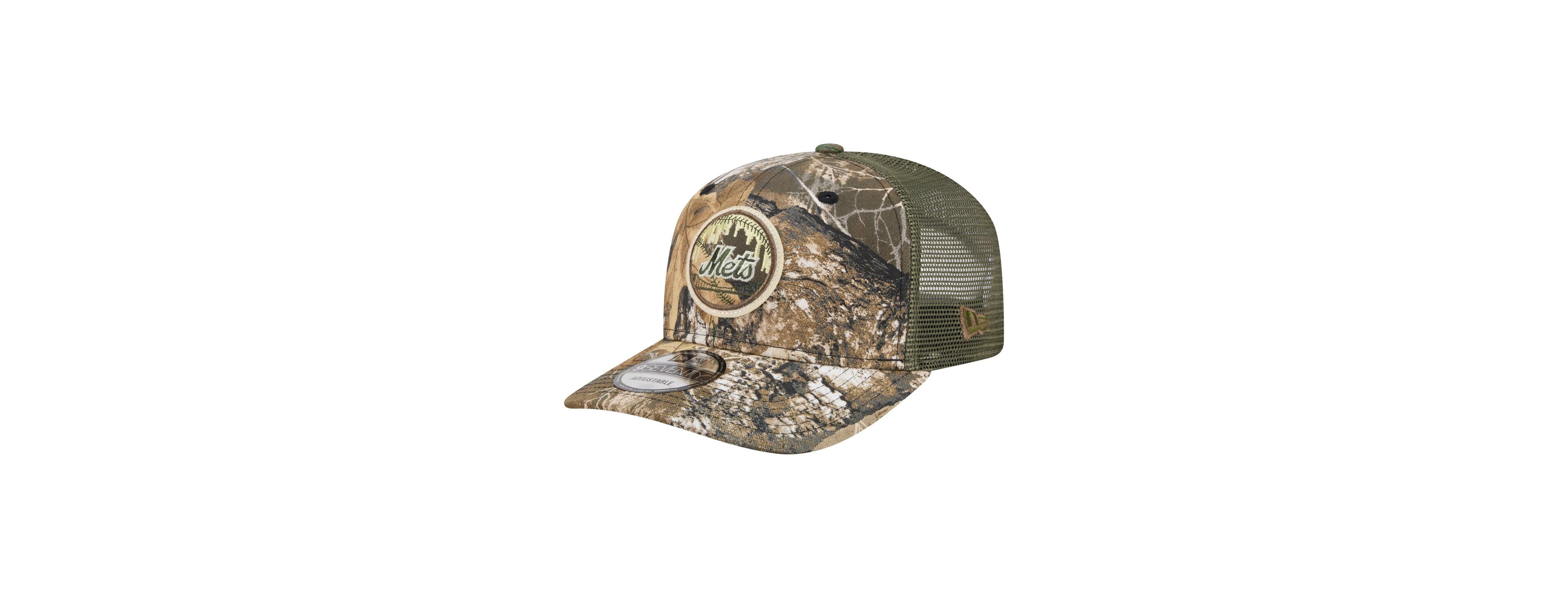 New Era Men's Camo New York Mets Realtree 9SEVENTY Adjustable Hat