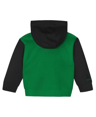 Toddler Kelly Green/Black Boston Celtics Big Face Oversized Pullover Hoodie and Pants Set