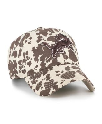 Women's Natural Detroit Lions Bessie Clean Up Adjustable Hat