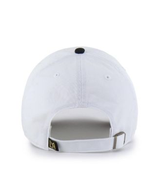 Men's White LAFC Two-Tone Clean Up Adjustable Hat