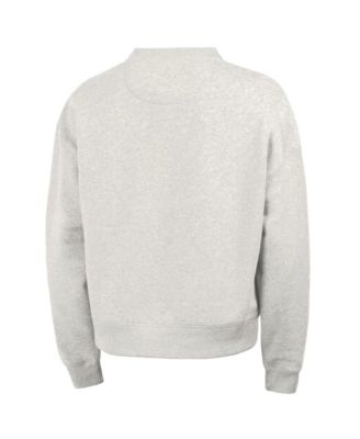 Women's Stone San Francisco Giants Triumph Tri-Blend Sweatshirt