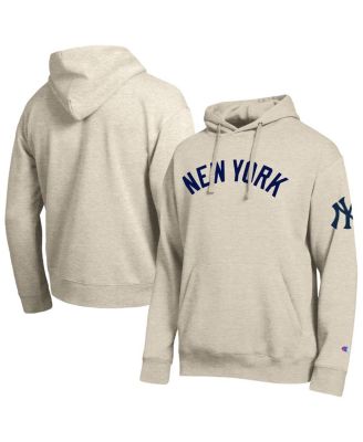 Men's Oatmeal New York Yankees All Star Chenille Hoodie