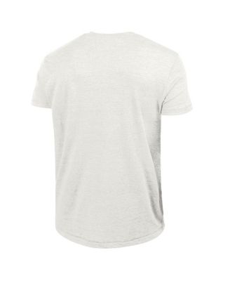 Men's White Chicago Cubs Winning Tradition Cooperstown Tri-Blend T-Shirt