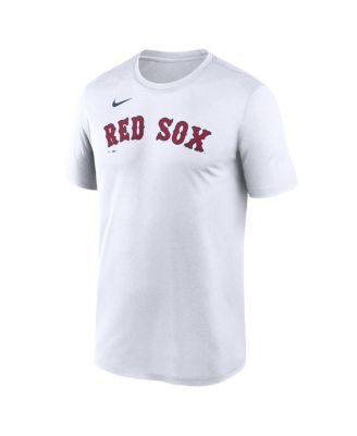 Men's White Boston Red Sox New Legend Wordmark Dri-FIT T-Shirt